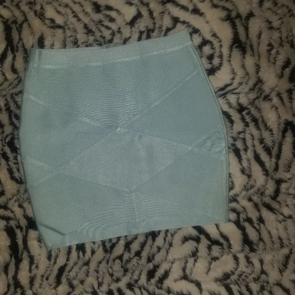 Bandage skirt baby blue - Picture 5 of 12